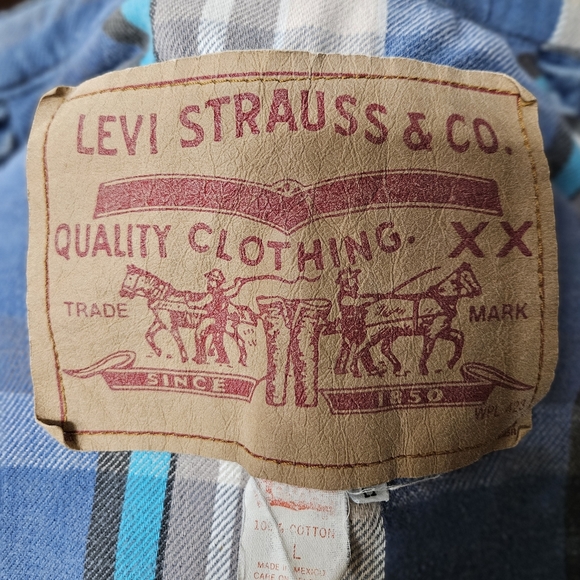 Vintage Levi Strauss & Co. Denim Bomber Jacket - Picture 2 of 6
